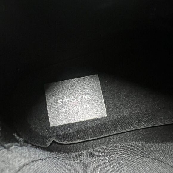 Women's Storm By Cougar Black Waterproof Celeste Rain Boots Size 8 - Picture 7 of 7